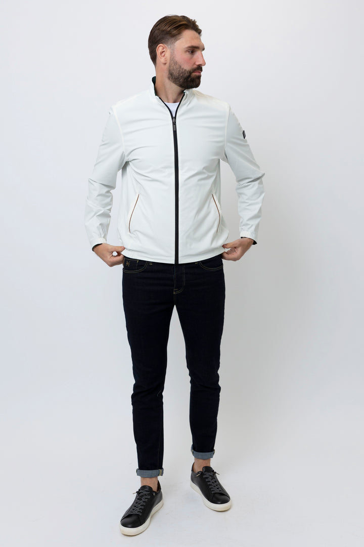 Milano Reversible Jacket in Green/White