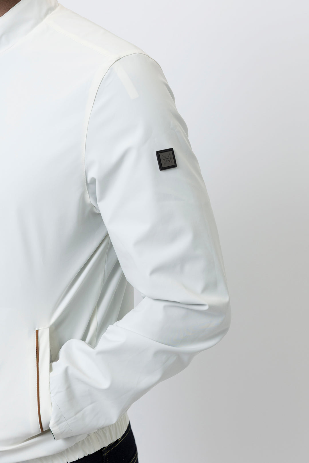 Milano Reversible Jacket in Green/White