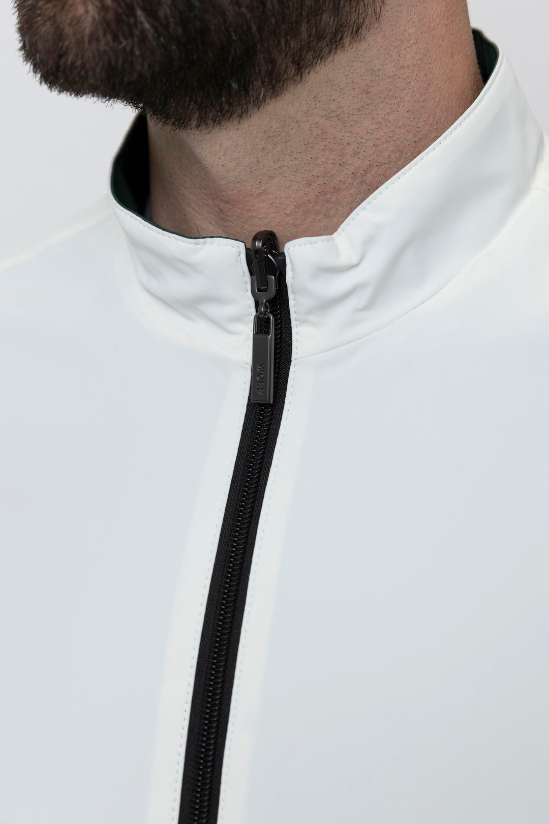 Milano Reversible Jacket in Green/White