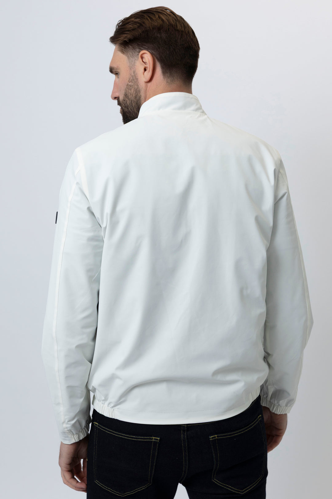 Milano Reversible Jacket in Green/White