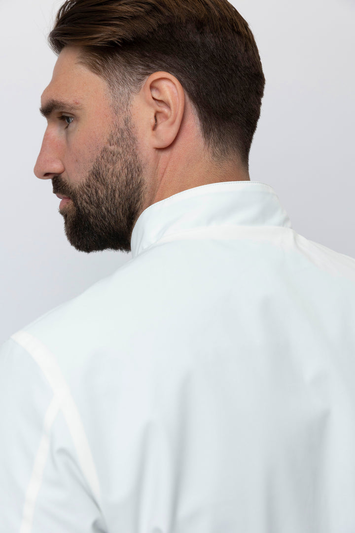 Milano Reversible Jacket in Green/White