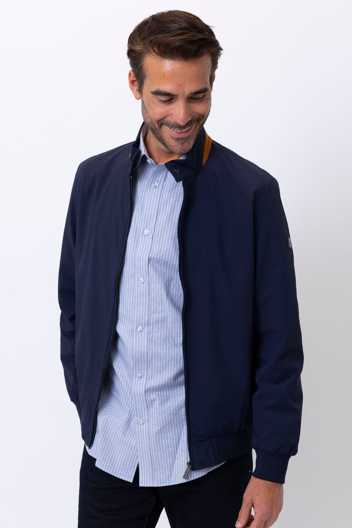 Firenze Lighweight Jacket in Navy