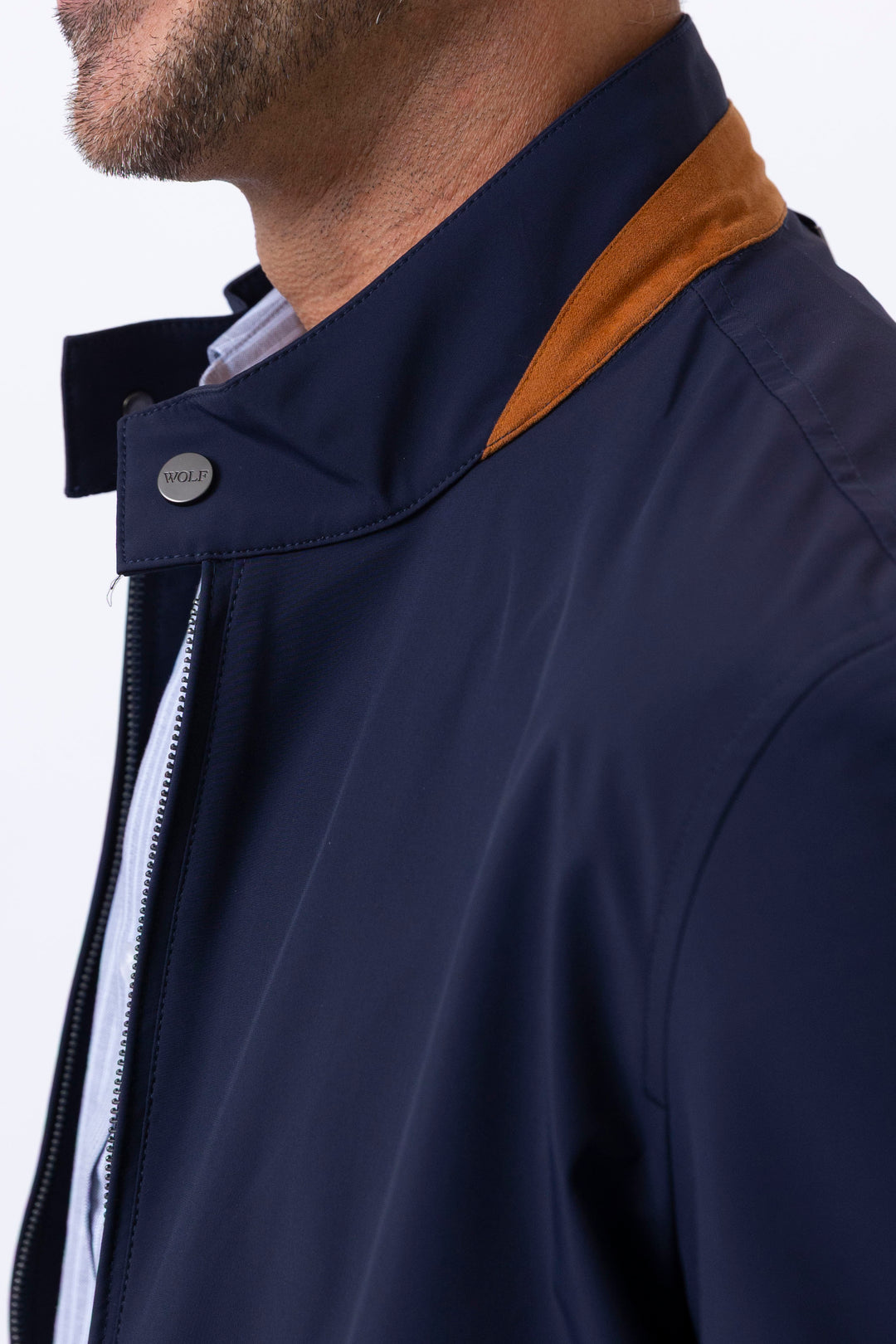 Firenze Lighweight Jacket in Navy