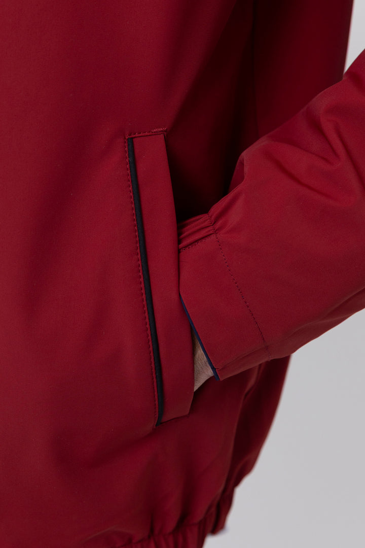 Milano Reversible Jacket in Red/Navy