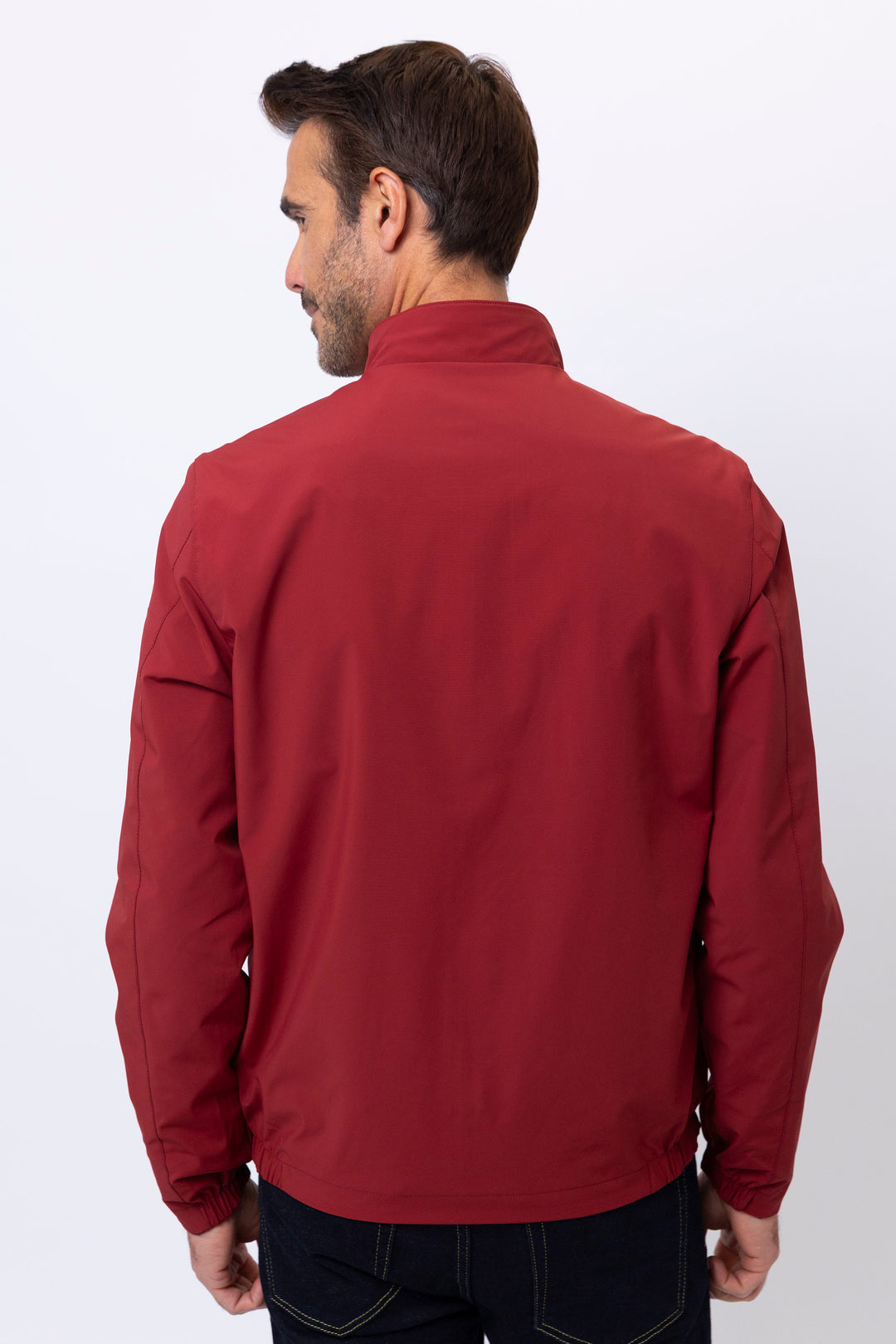 Milano Reversible Jacket in Red/Navy