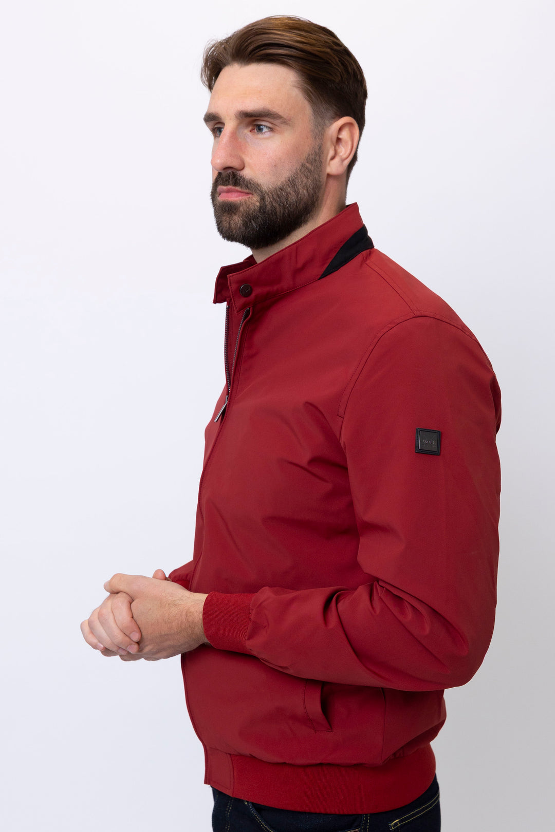 Firenze Lighweight Jacket in Red