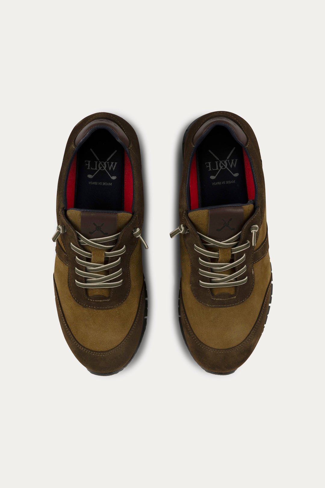 Kilburn Leather Trainers in Brown