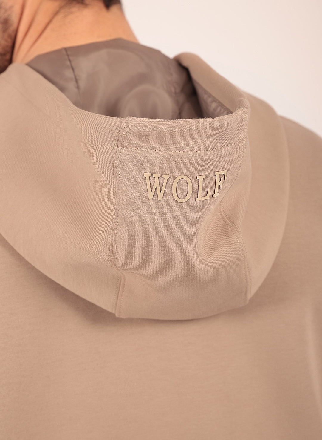 Relaxed Tracksuit Set in Cream