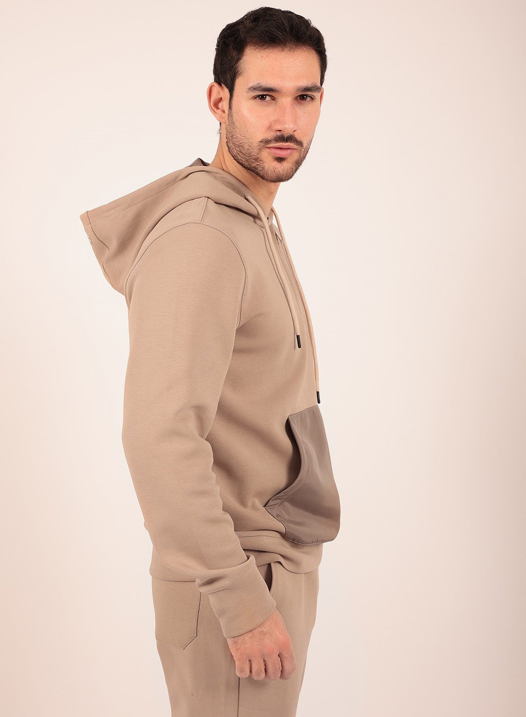 Relaxed Tracksuit Set in Cream