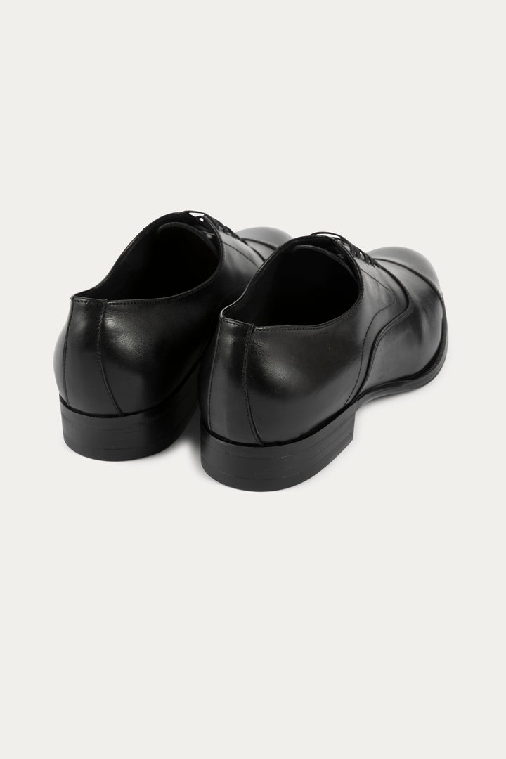 Oxford Leather Dress Shoes in Black