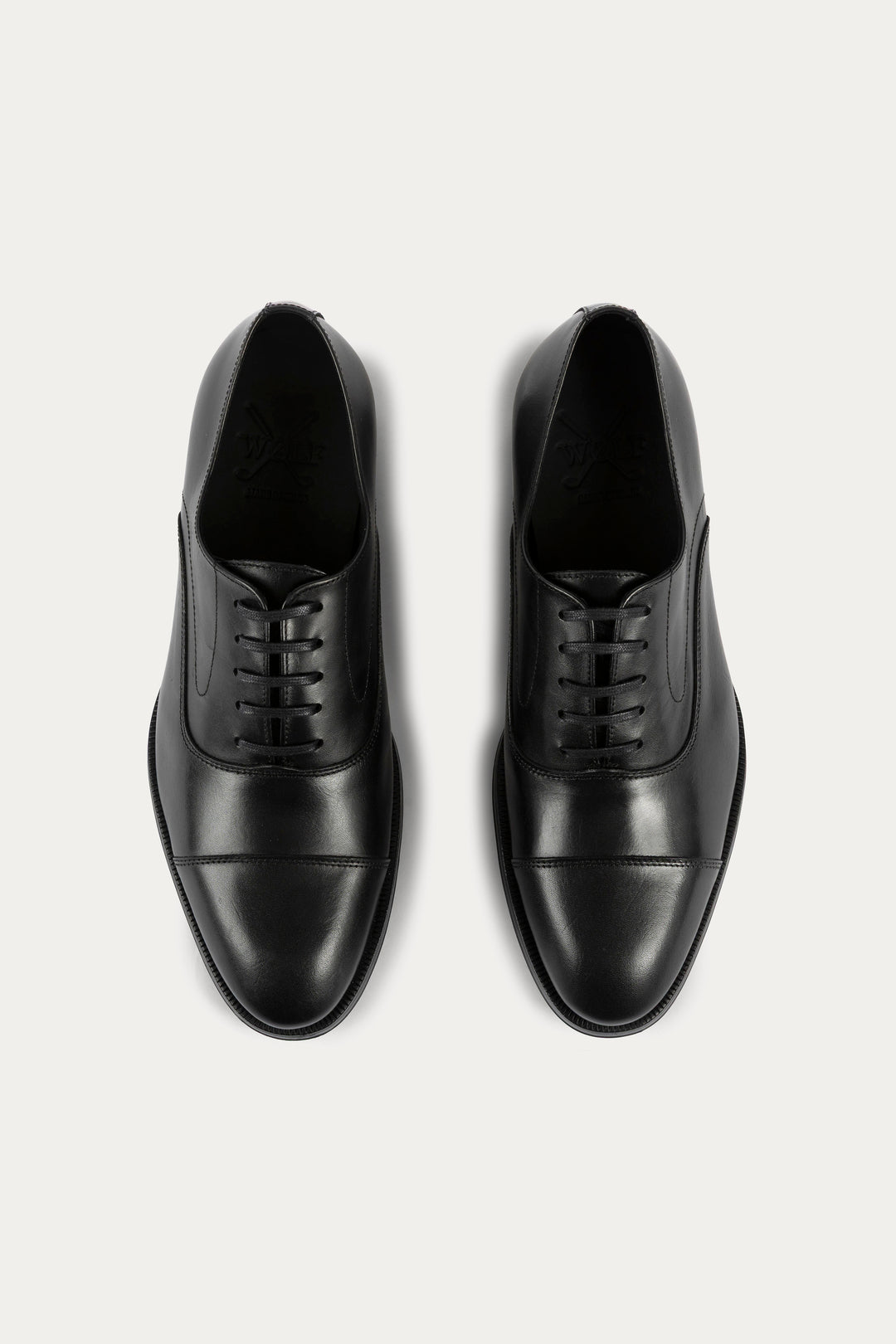 Oxford Leather Dress Shoes in Black