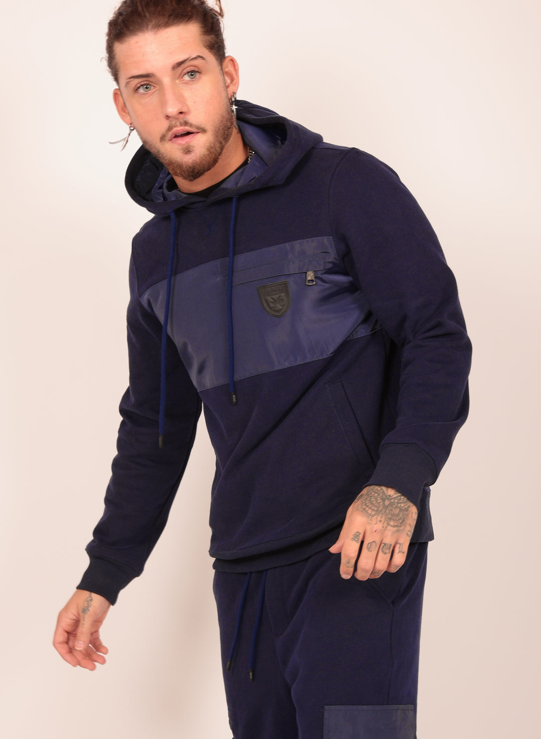 Heritage Tracksuit Set in Navy