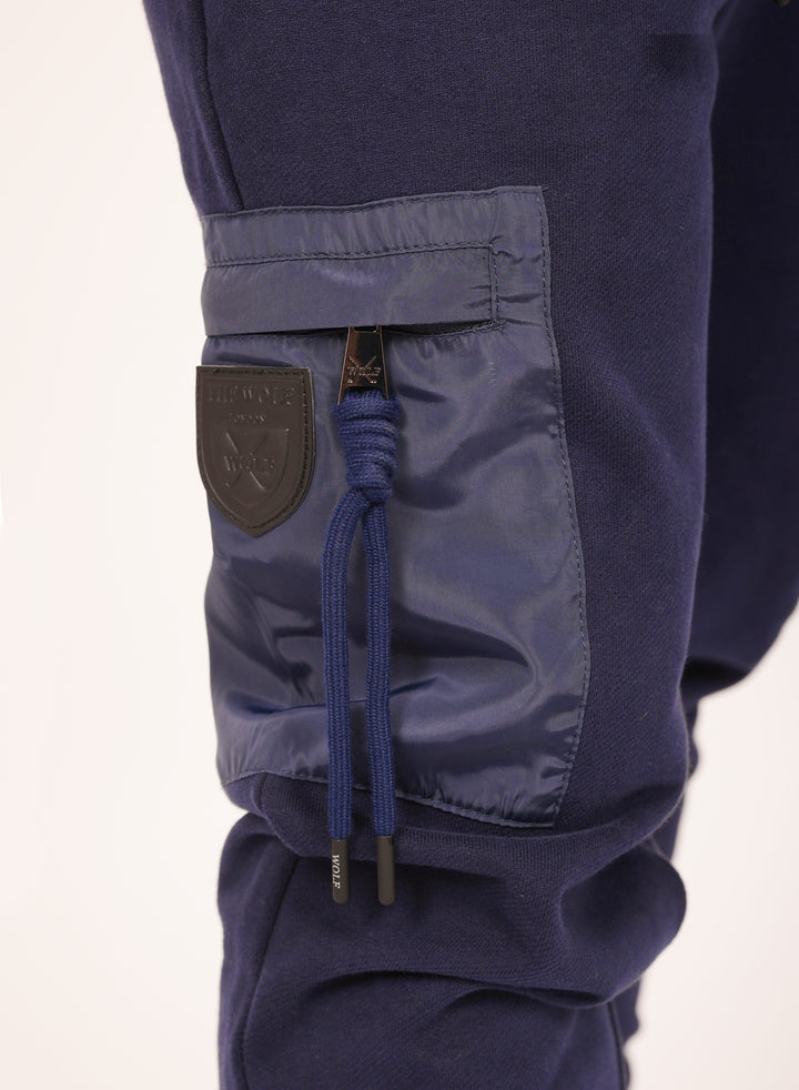 Heritage Tracksuit Set in Navy