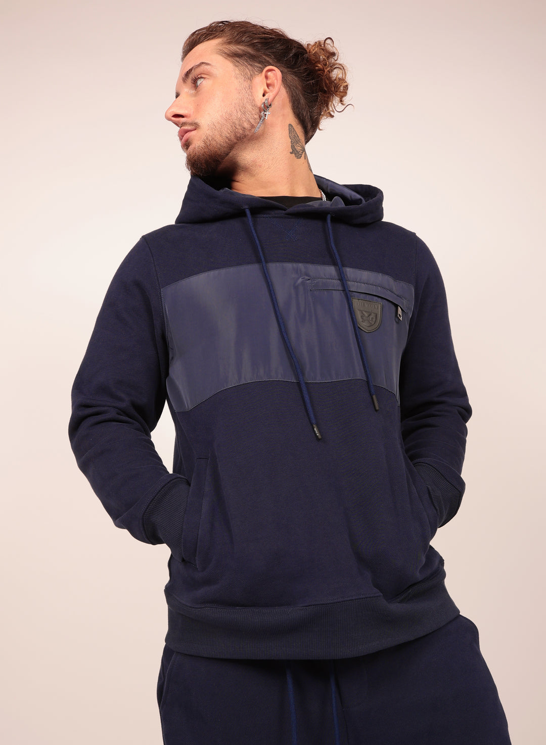 Heritage Tracksuit Set in Navy