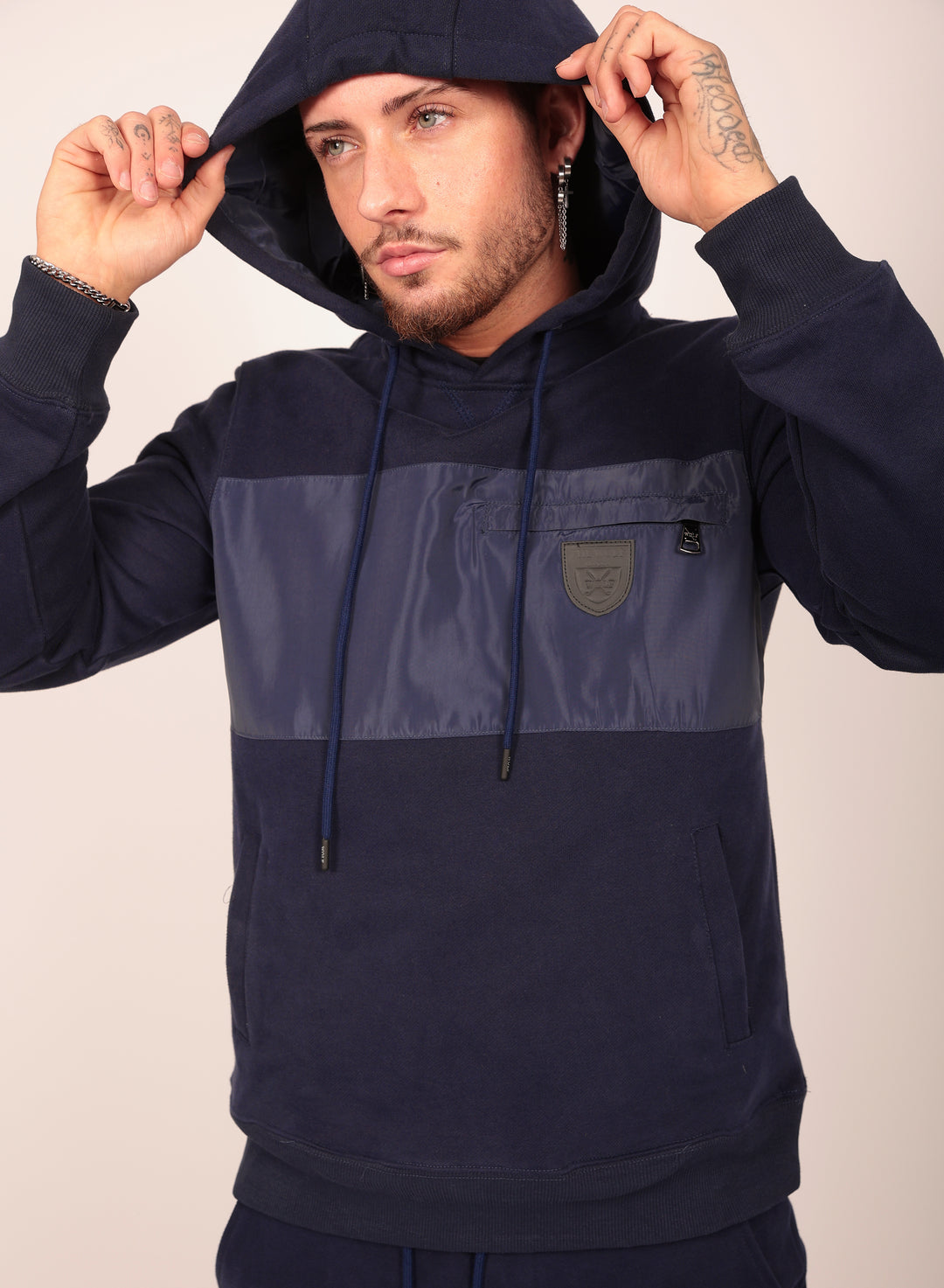 Heritage Tracksuit Set in Navy