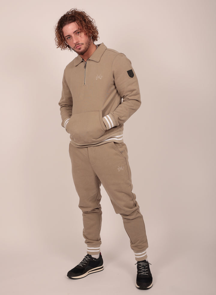 Signature Tracksuit Set in Cream