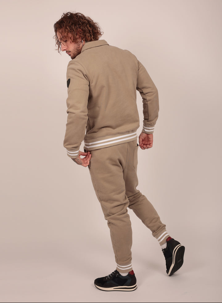 Signature Tracksuit Set in Cream