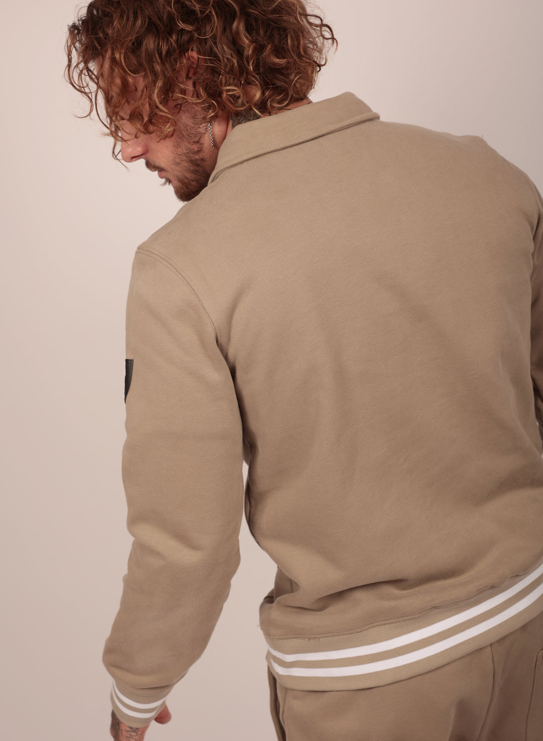 Signature Tracksuit Set in Cream