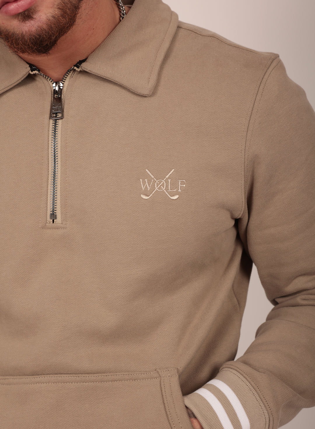 Signature Tracksuit Set in Cream