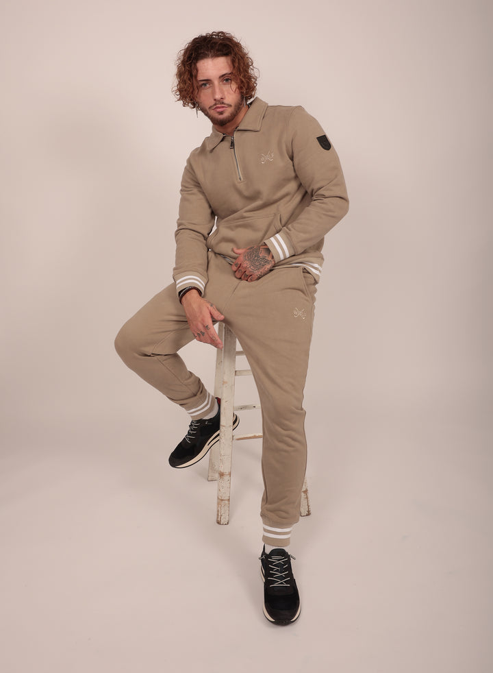 Signature Tracksuit Set in Cream