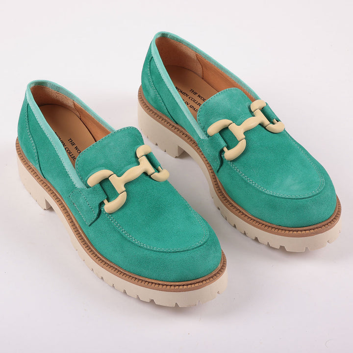 Kensington Loafers in Emerald