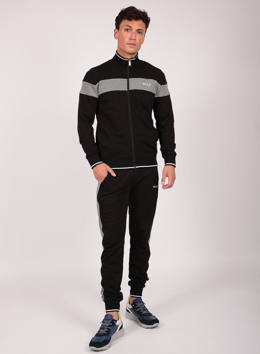 Onex Tracksuit Set in Black