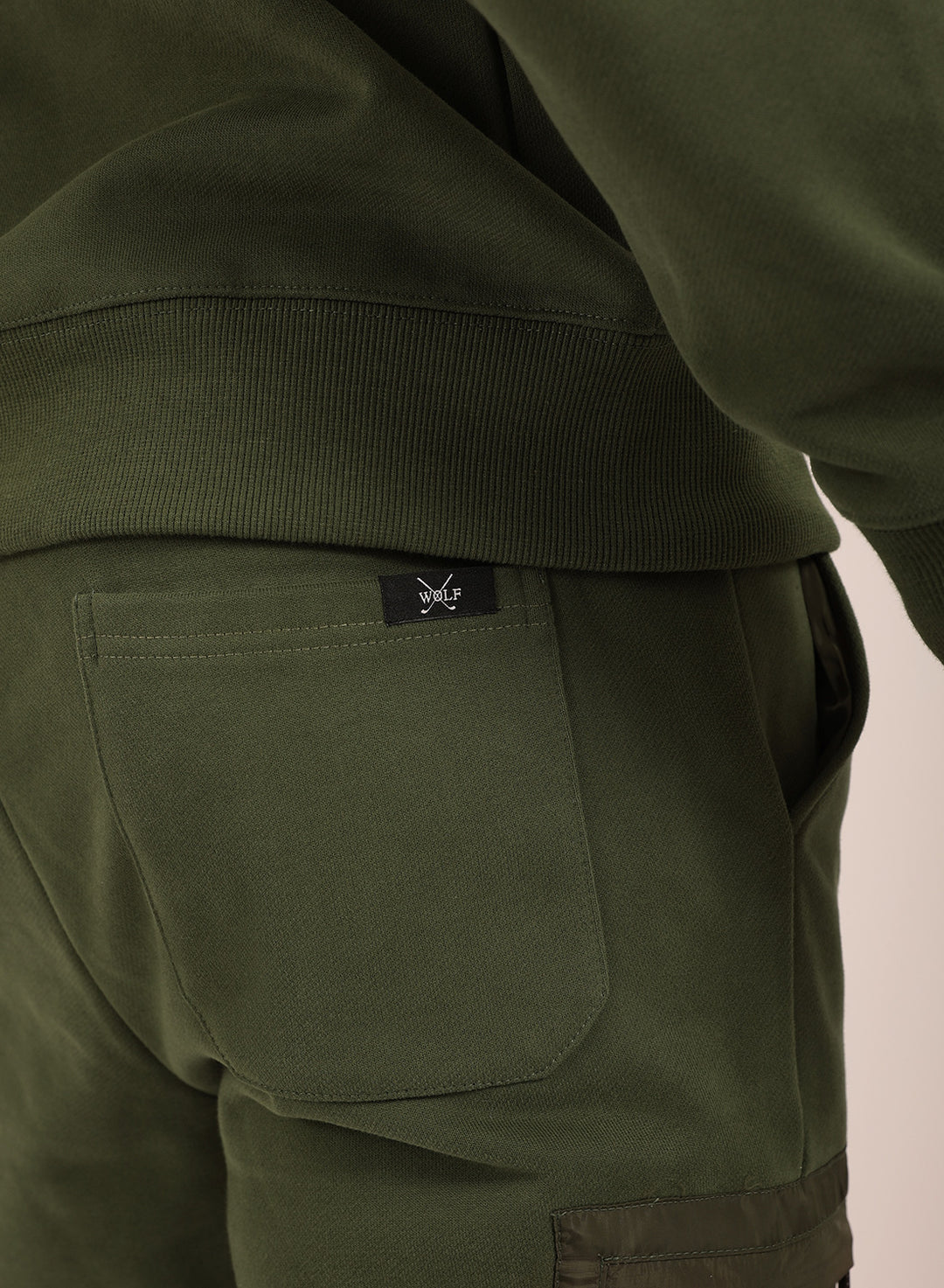 Heritage Tracksuit Set in Olive