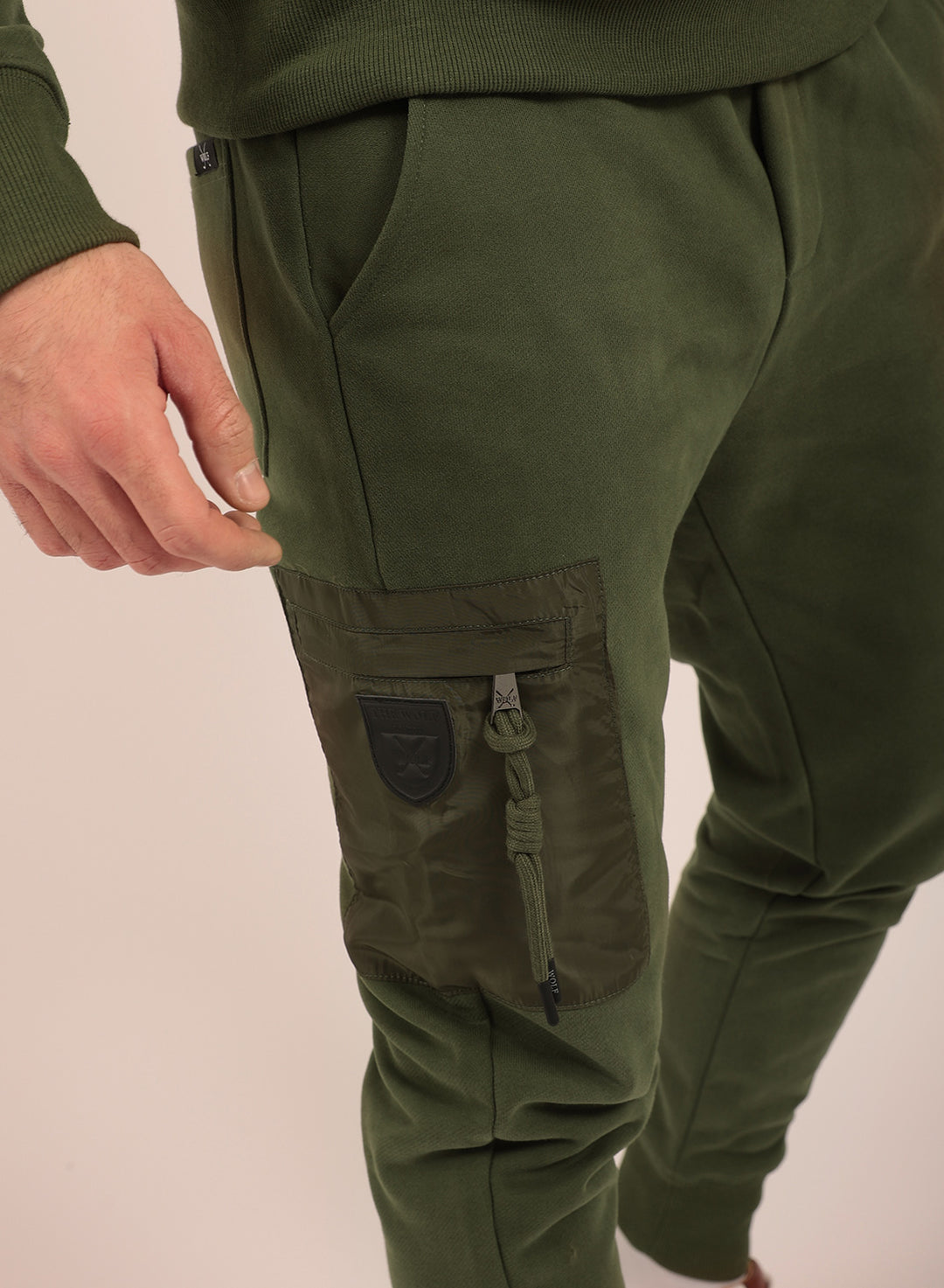 Heritage Tracksuit Set in Olive