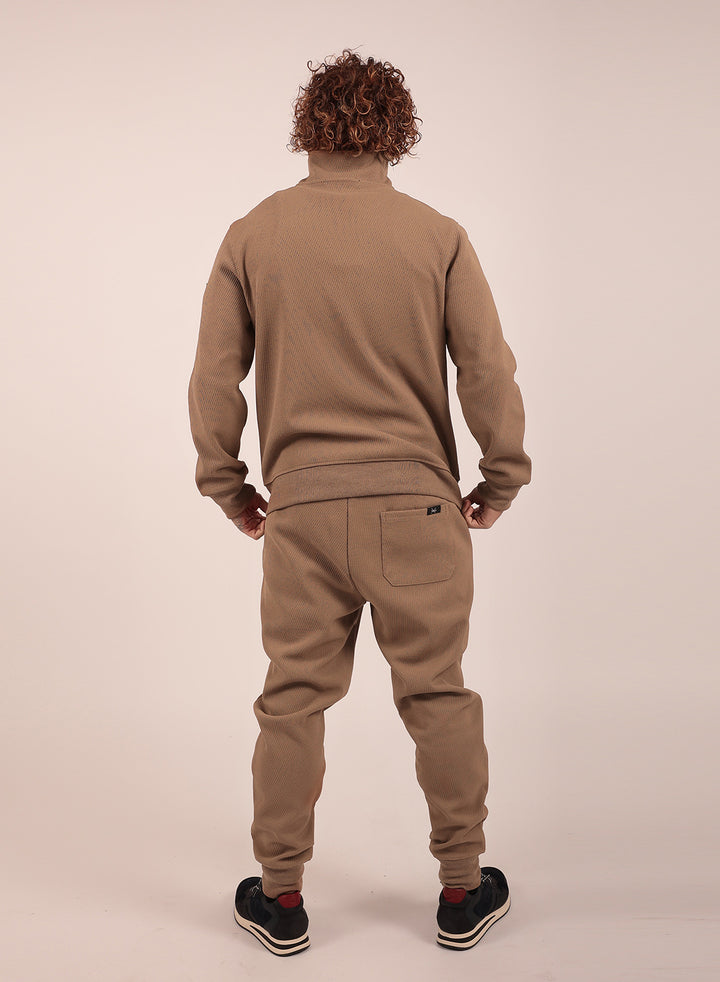 Classic Tracksuit Set in Mocha