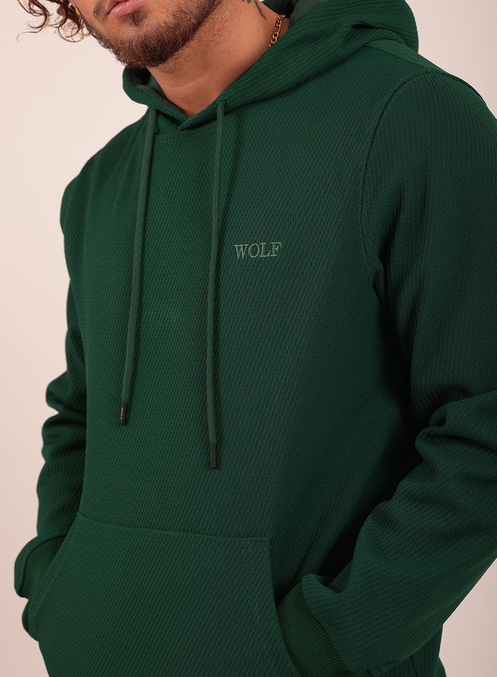 Airy Tracksuit Set in Green