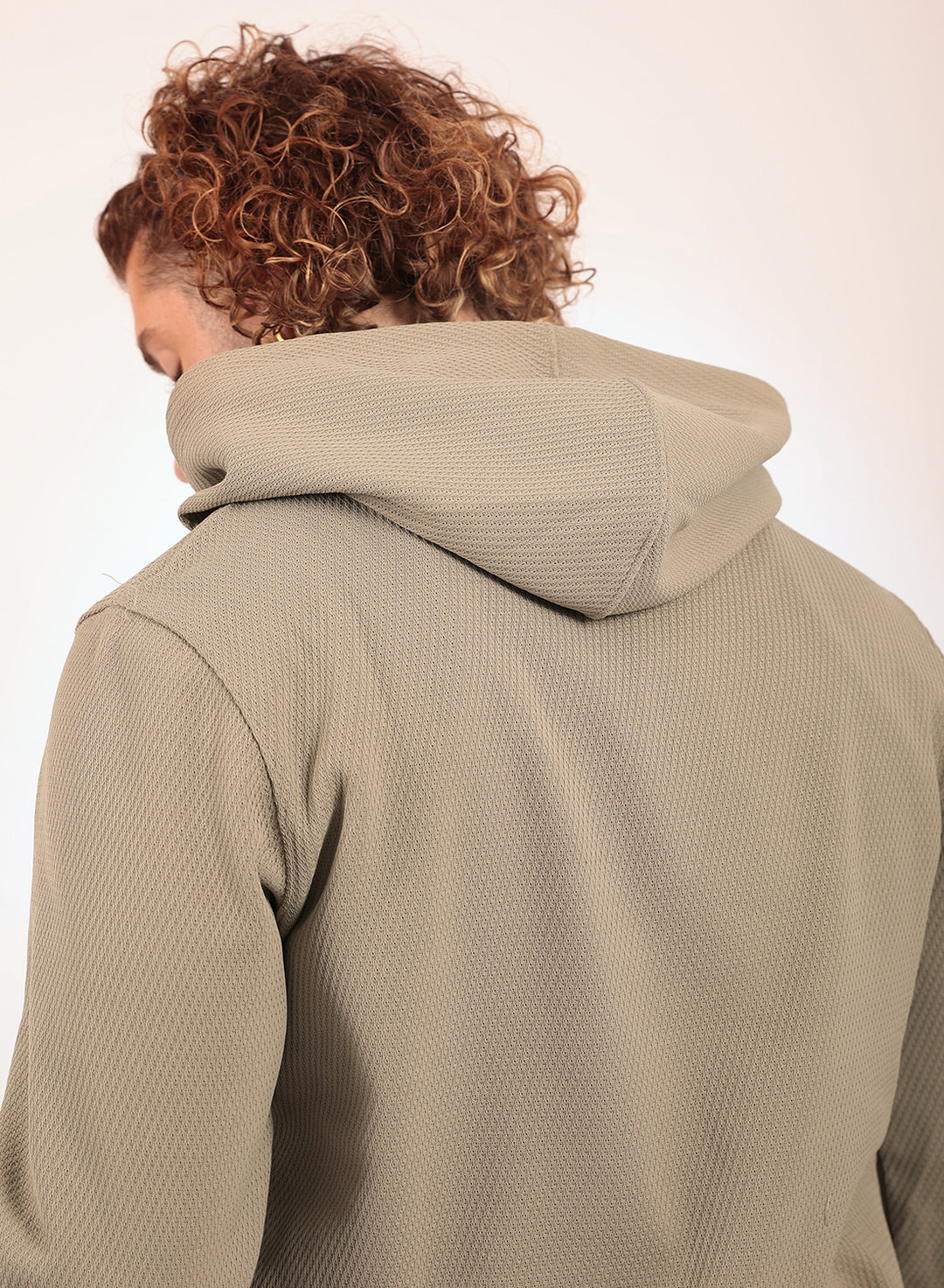 Airy Tracksuit Set in Beige