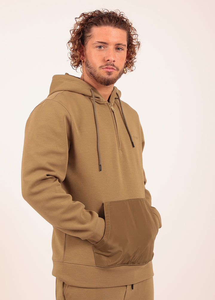 Relaxed Tracksuit Set in Brown