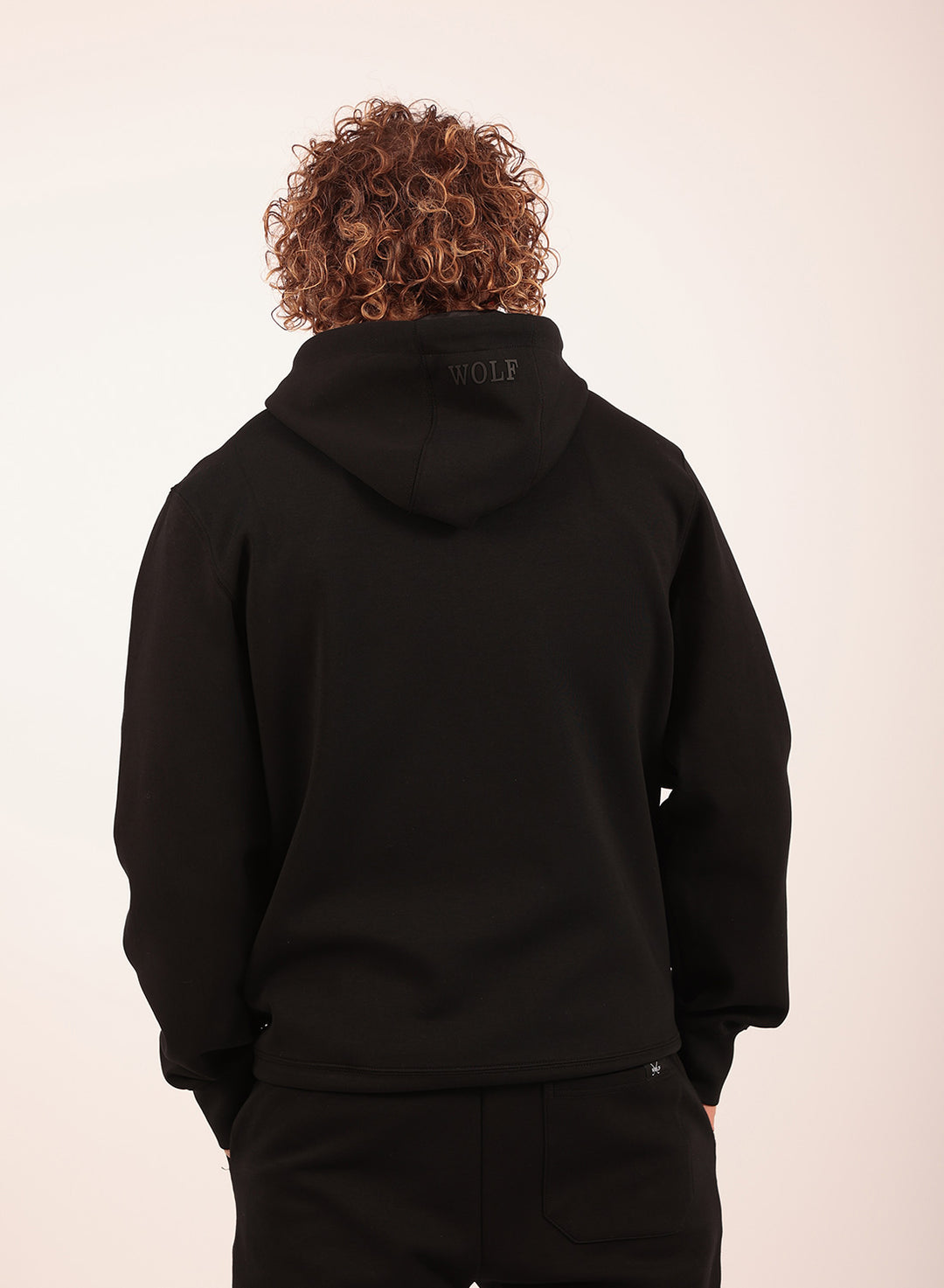 Tech Performance Tracksuit Set in Black