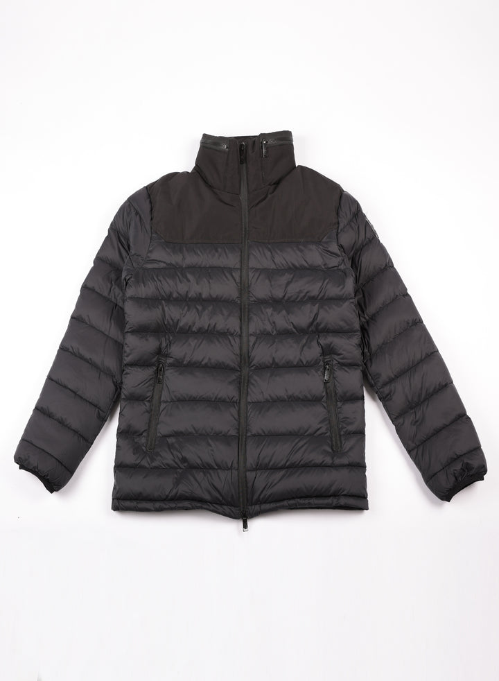 Casual Puffer Jacket in Black