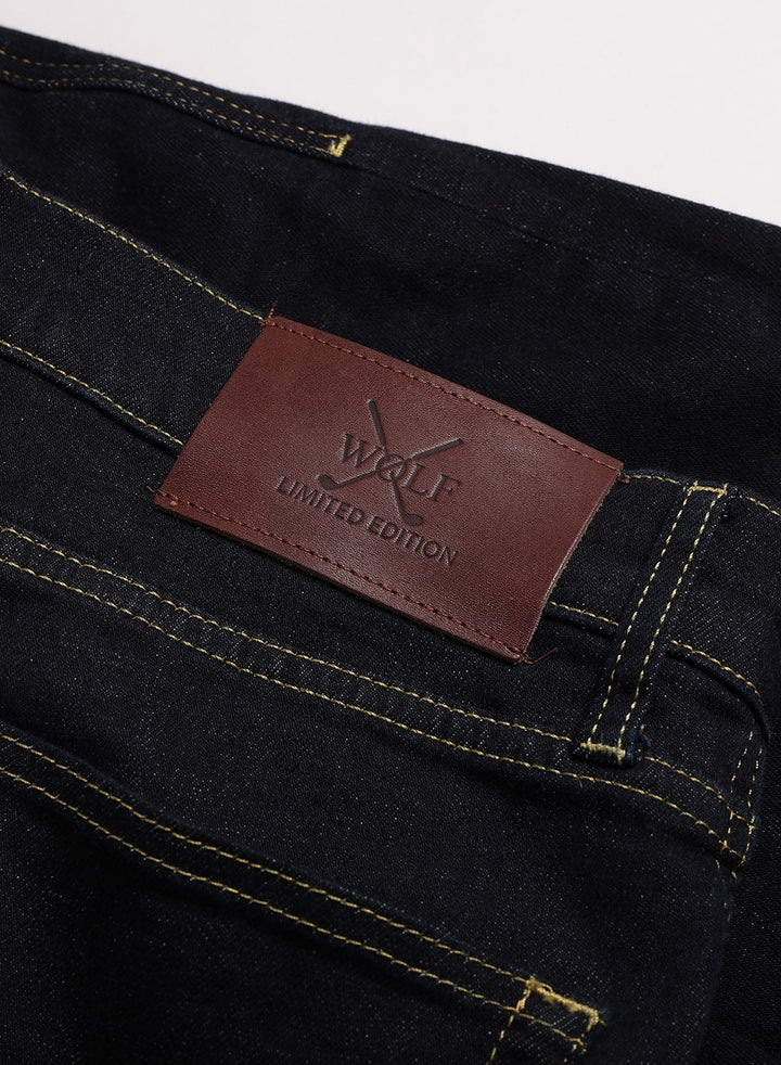 Classic Slim Fit Jeans in Navy