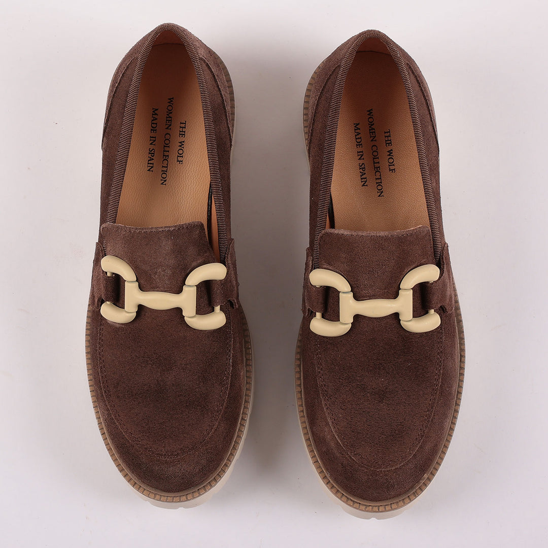 Kensington Loafers in Choco Brown