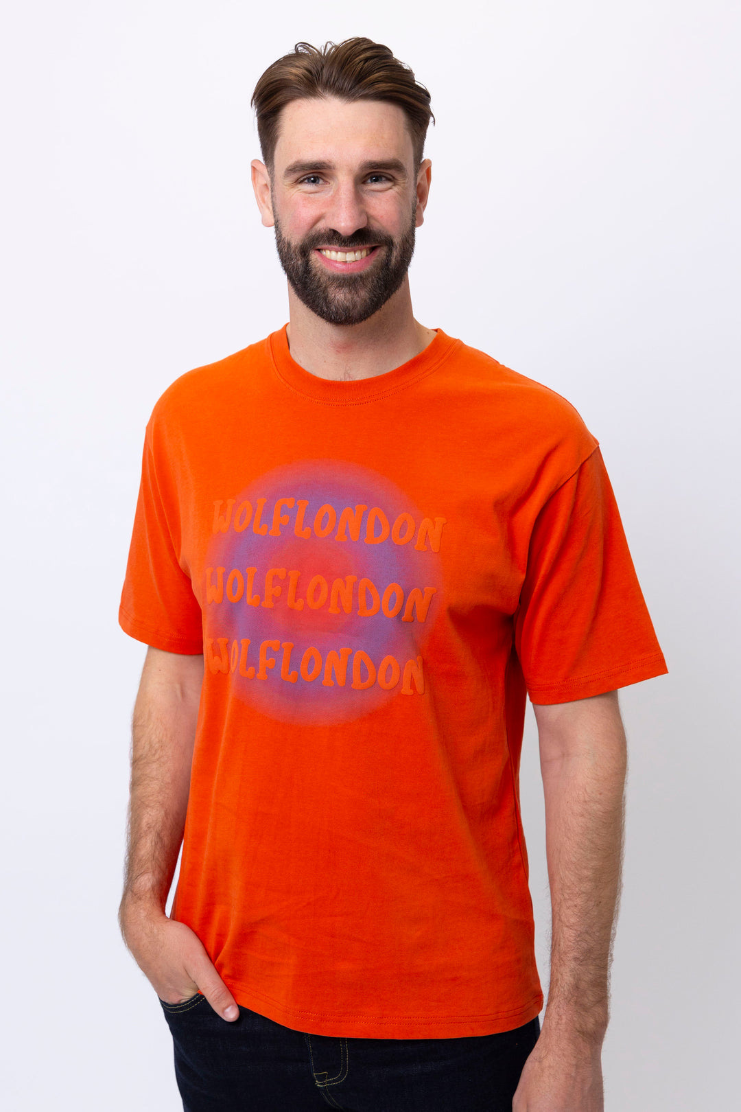 Bournemouth Short Sleeve T-Shirt in Orange