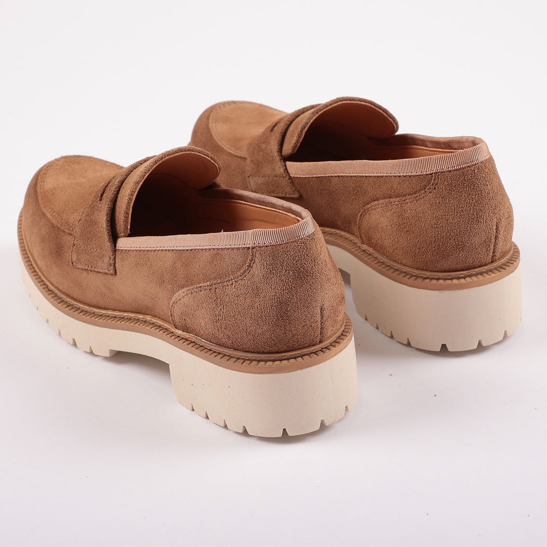Charing Cross Loafers in Beige Brown