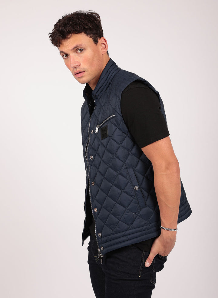 Canary Wharf Gilet in Navy