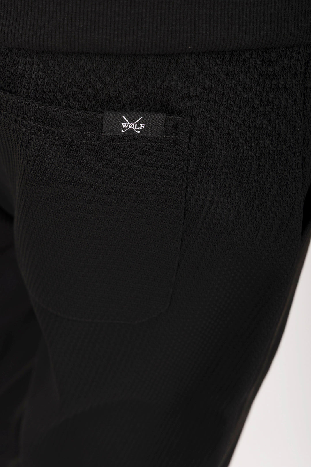 Airy Tracksuit Set in Black
