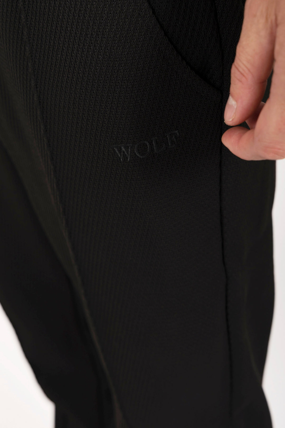 Airy Tracksuit Set in Black