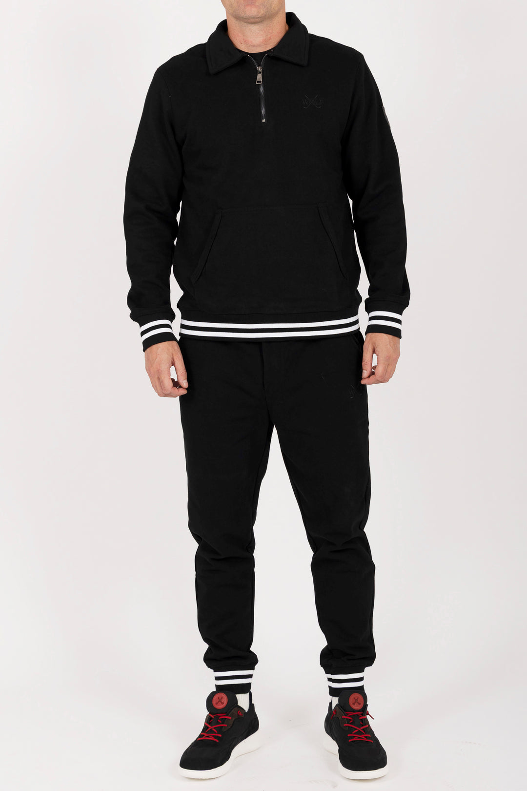 Signature Tracksuit Set in Black