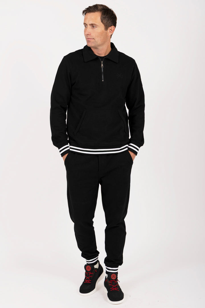 Signature Tracksuit Set in Black