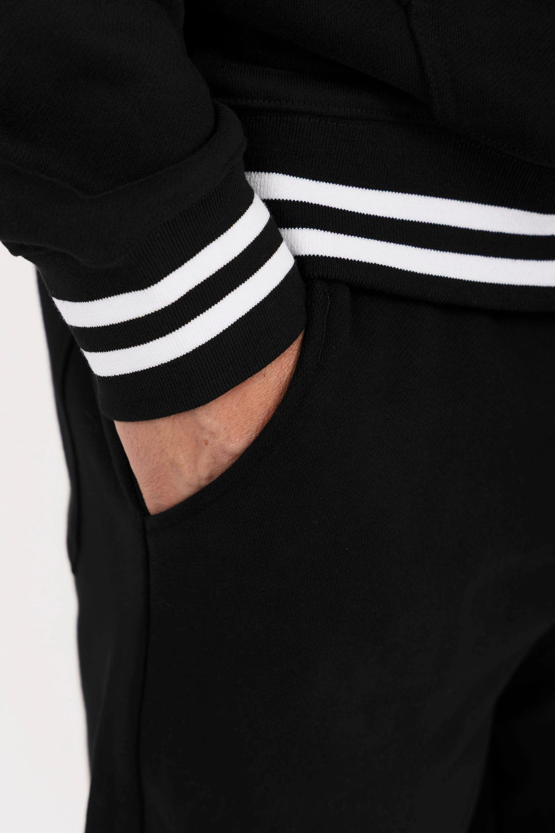 Signature Tracksuit Set in Black