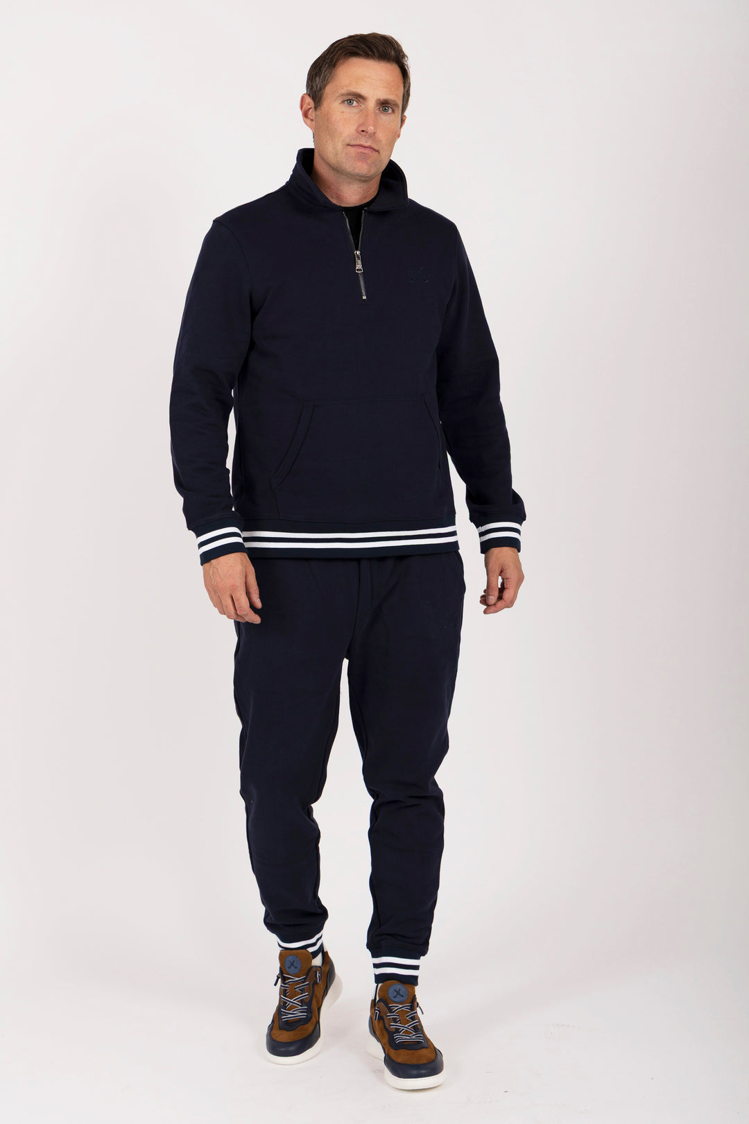 Signature Tracksuit Set in Navy