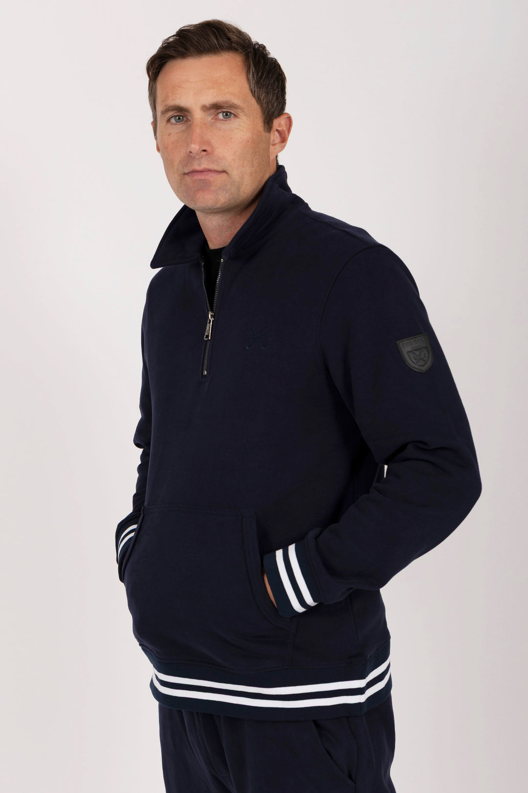 Signature Tracksuit Set in Navy