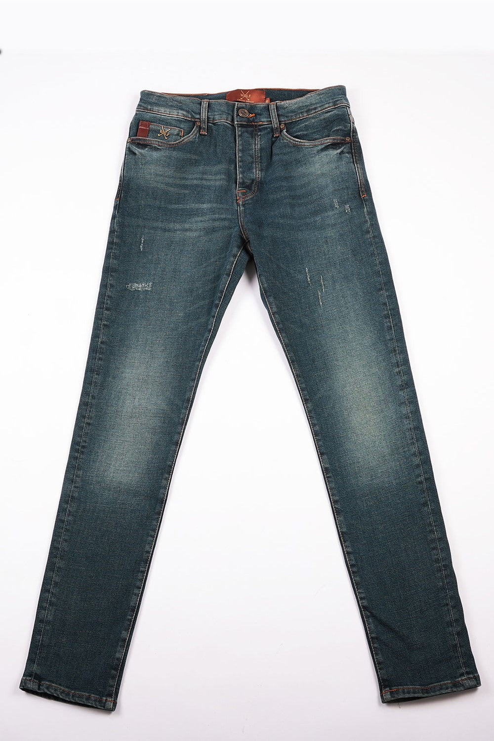 Iconic Slim Fit Jeans in Dark Blue