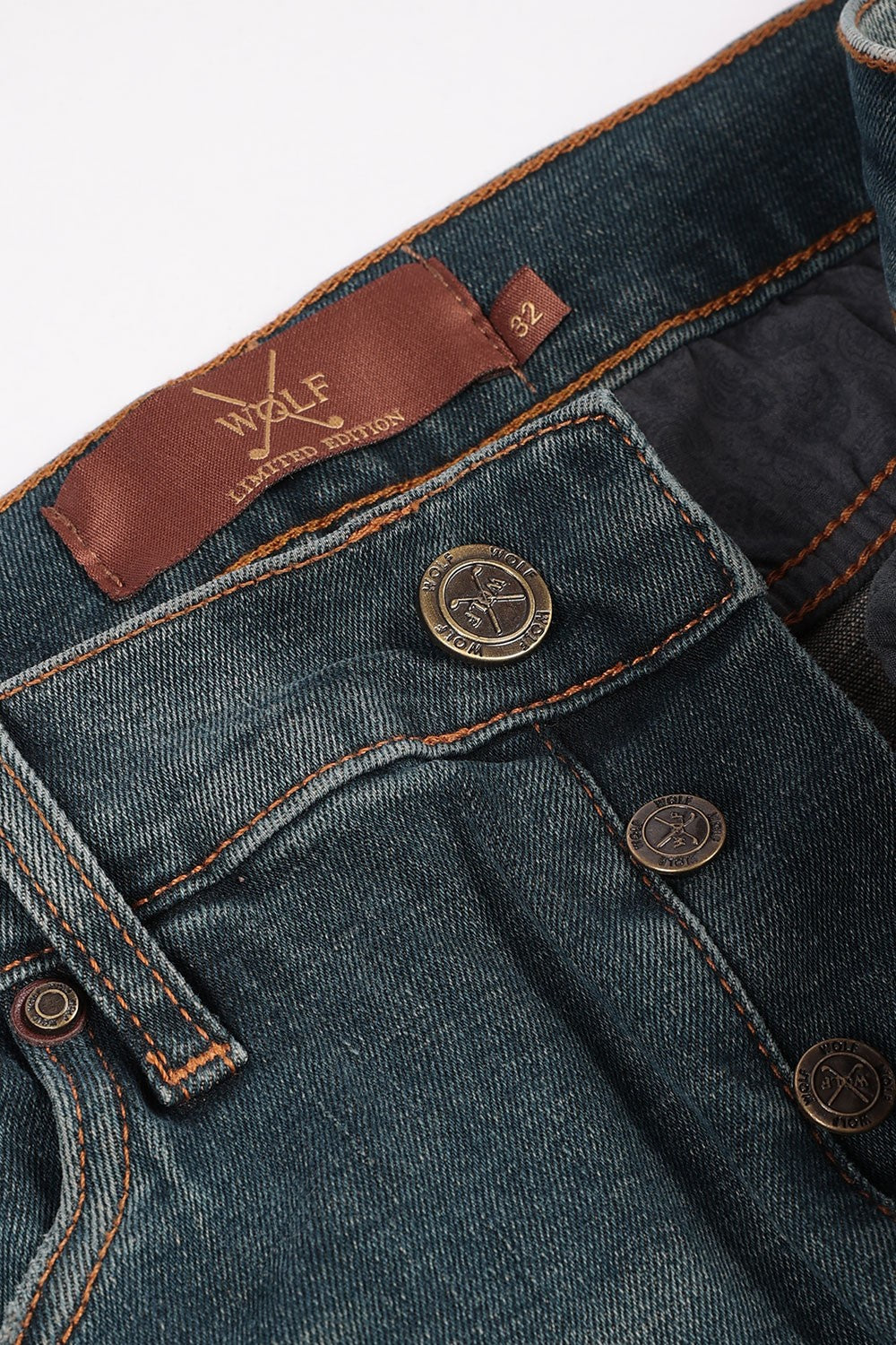 Iconic Slim Fit Jeans in Dark Blue