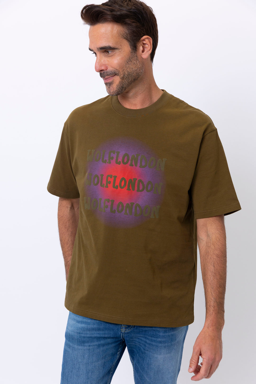 Mens Bournemouth Short Sleeve T-Shirt in Dark Green