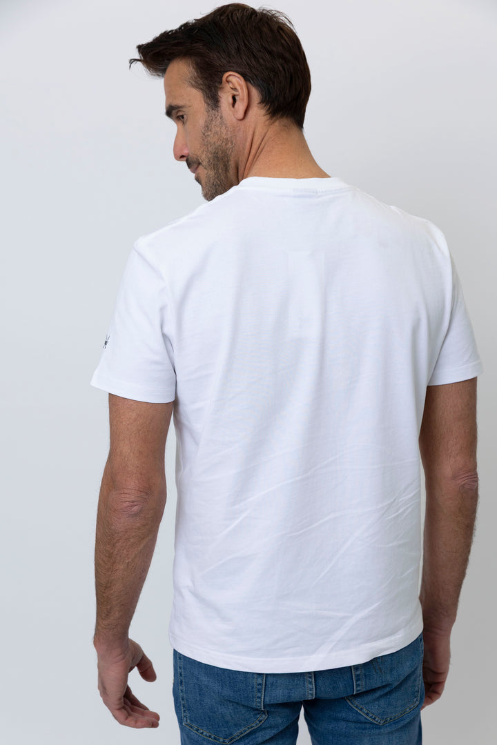Lanzarote Short Sleeve T-Shirt in White